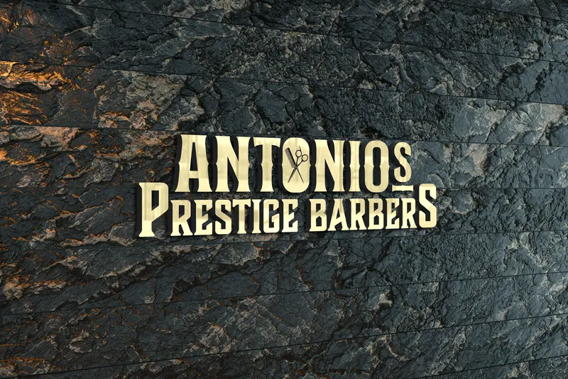 Antonio’s Prestige Barbers identity, application 4 of 13