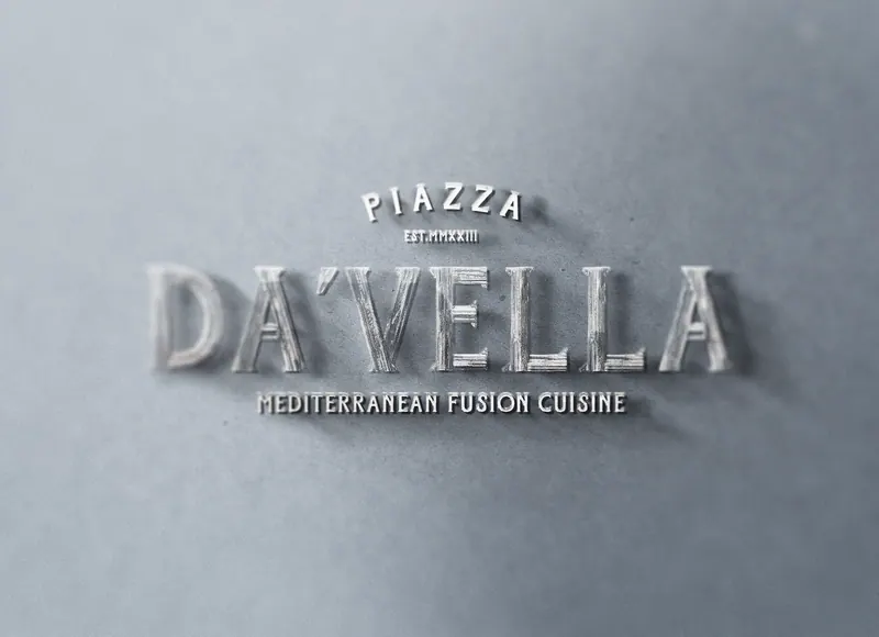 Piazza Da’Vella identity, application 1 of 19