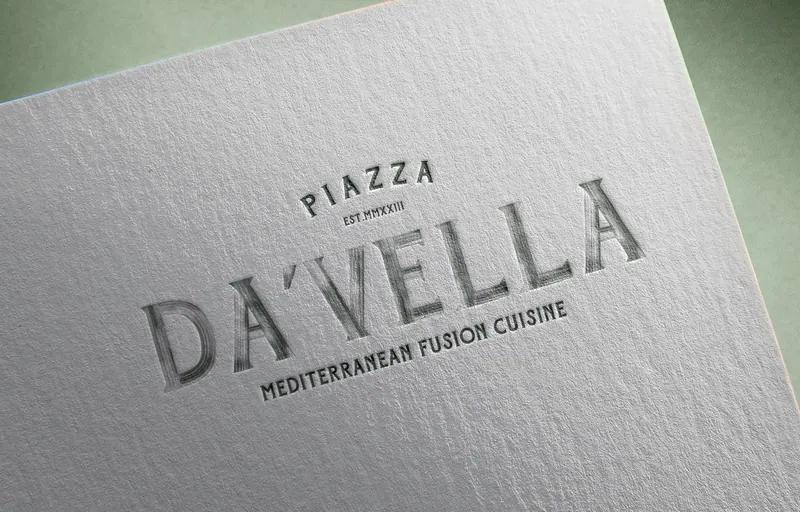 Piazza Da’Vella identity, application 2 of 19