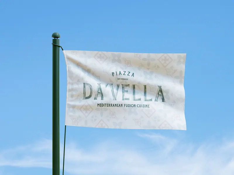 Piazza Da’Vella identity, application 7 of 19