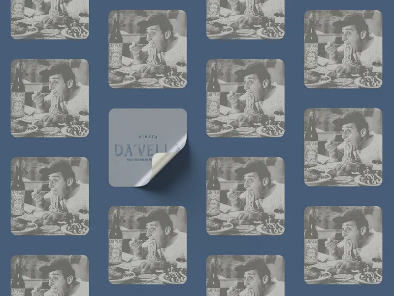 Piazza Da’Vella identity, application 12 of 19