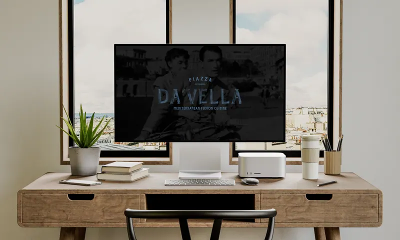 Piazza Da’Vella identity, application 16 of 19