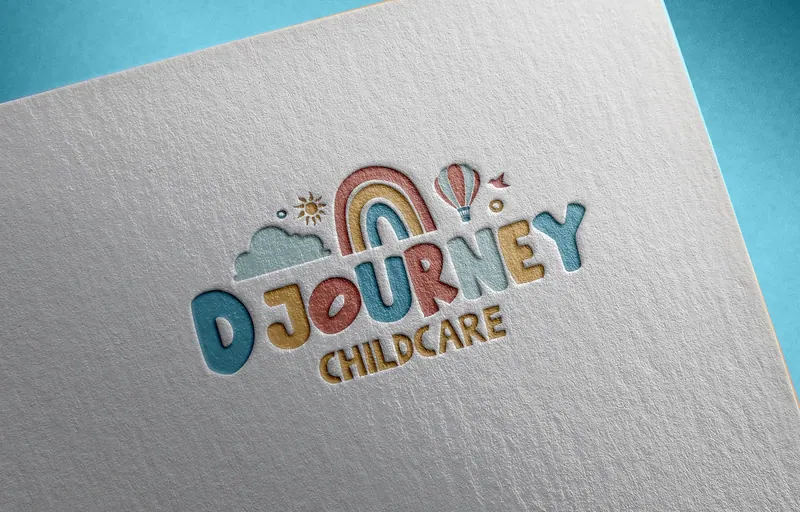 Djourney Childcare identity, application 8 of 24