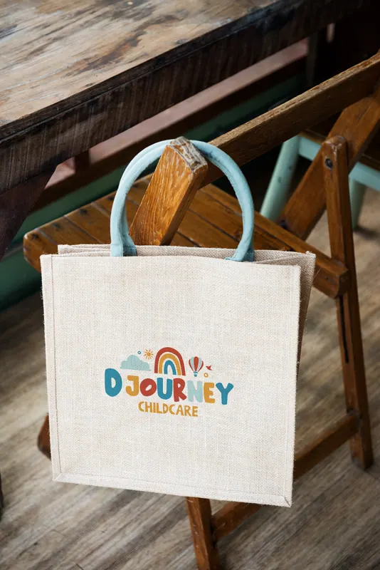Djourney Childcare identity, application 9 of 24