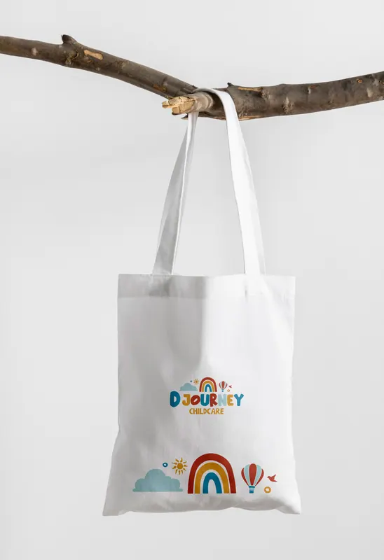 Djourney Childcare identity, application 10 of 24