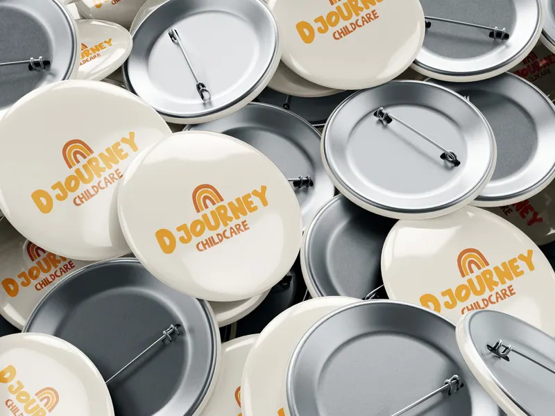 Djourney Childcare identity, application 17 of 24