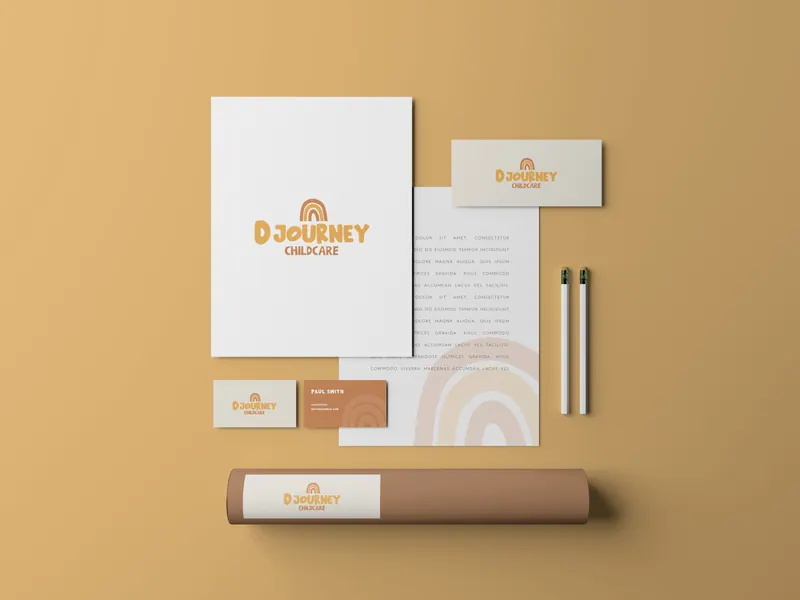 Djourney Childcare identity, application 24 of 24