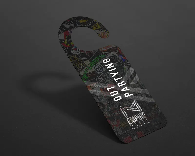 Empire Hotel identity, application 8 of 10