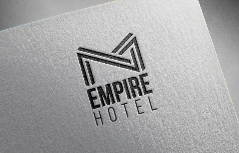 Empire Hotel identity, application 9 of 10