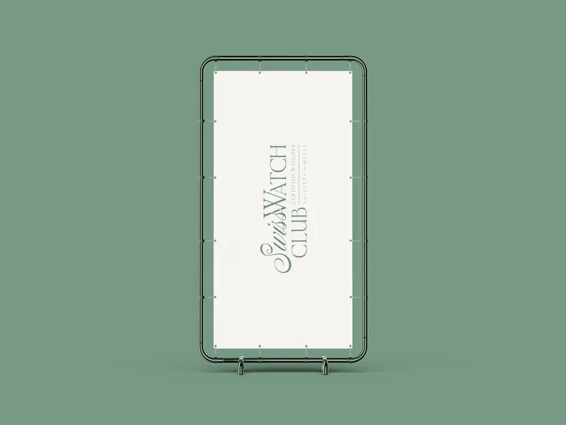 Swiss Watch Club identity, application 16 of 17